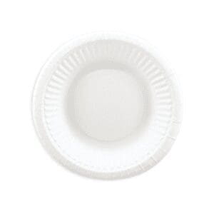 Assiette creuse en carton 19 cm