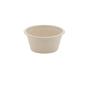 Pot à sauce jetable 60 ml compostable